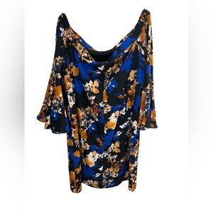 Thalia Sodi Floral Bare Shoulder Blouse
Medium